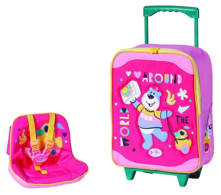 Baby Born Holiday Trolley With Doll Seat