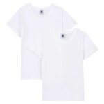 Petit Bateau T-shirt MC 2-pak White