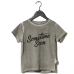 Sometime Soon Sometime T-shirt Grey Melange