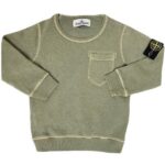 Stone Island Junior Bluse Green