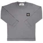 Stone Island Junior Bluse Thin Grey