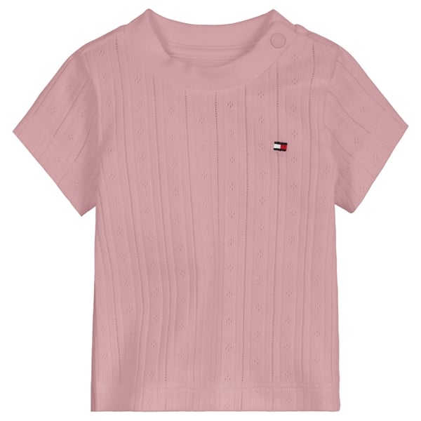 Tommy Hilfiger Baby Pointelle T-shirt Broadway Pink