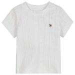 Tommy Hilfiger Baby Pointelle T-shirt White