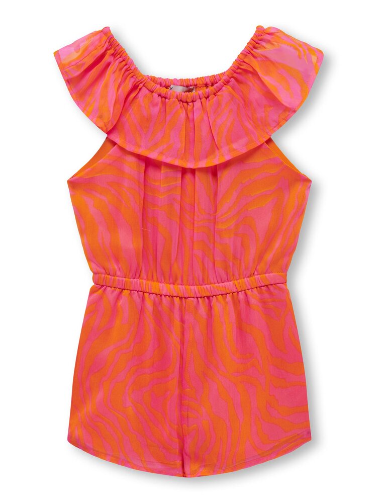 Zabella-lino Playsuit - Sugar plum - 98