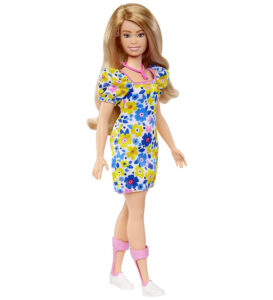 Barbie Dukke - 30 cm - Fashionista Floral - Down Syndrome