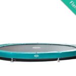 Berg Elite InGround Trampolin Grøn - 330 cm