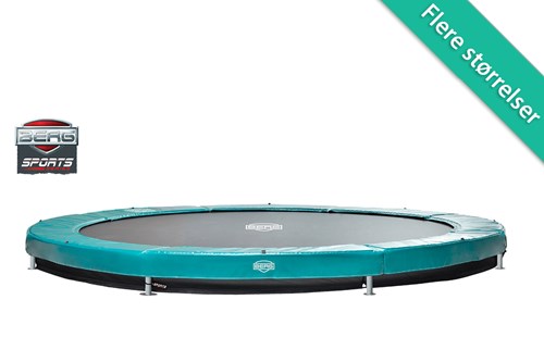 Berg Elite InGround Trampolin Grøn - 330 cm