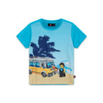 TANO 309 T-shirt kortærmet - Bright Blue - 116
