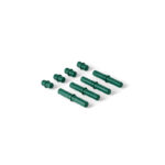 8 x Connector pegs Forest Green