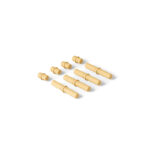 8 x Connector pegs Honey Yellow