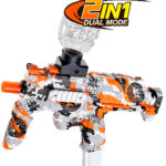 Elektronisk 2-i-1 MP7 Gel blaster + Dart blaster