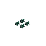 Modu 4 x Swirly Wheels Forest Green