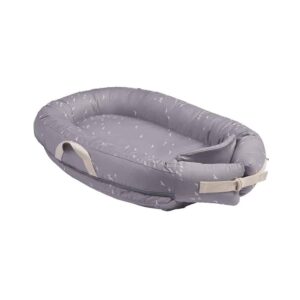 Voksi Babynest Premium Stone Grey Flying