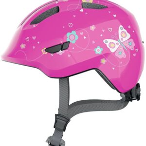 Abus Cykelhjelm - Smiley 3.0 - Pink Butterfly