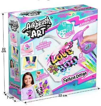 Airbrush Art Fashion Design Kit