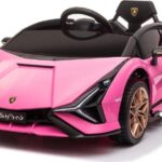 Azeno - Elbil Til Børn - Lamborghini Sian - Pink