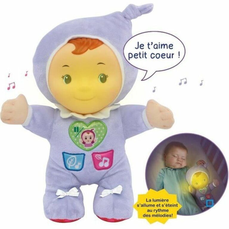 Bamse med Lyd Vtech Baby Louison, mon lumi poupon