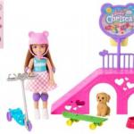 Barbie Chelsea Dukke & Skate Park Playse