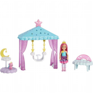 Barbie Chelsea med Kitty Playset