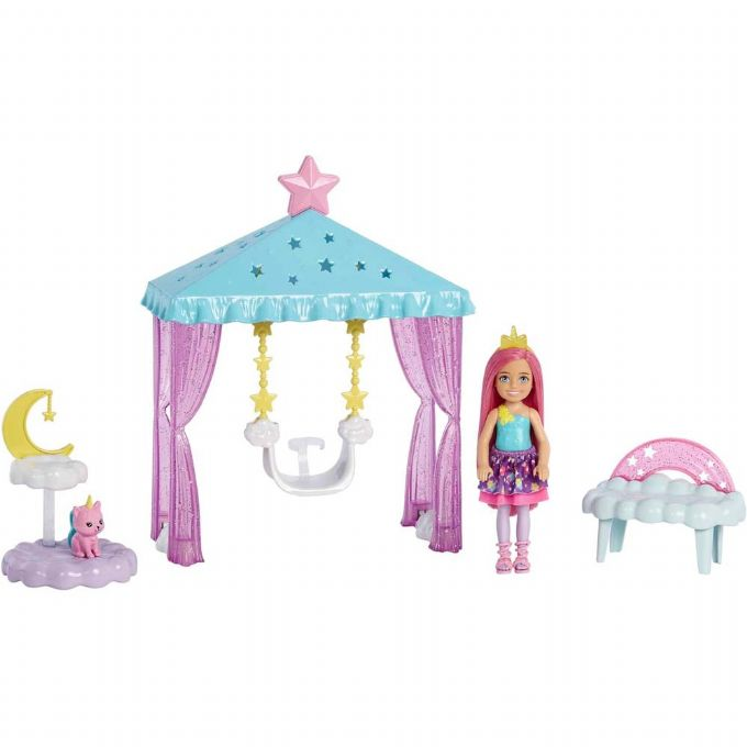 Barbie Chelsea med Kitty Playset