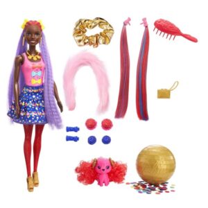 Barbie Color Reveal Glitter Doll - Glittery Blue