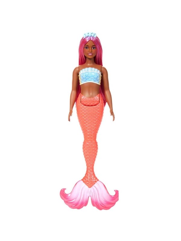Barbie Core Mermaid Dark Coral