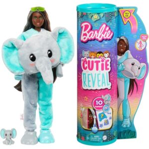 Barbie Cutie Reveal Jungle Series Elephant Doll 30cm