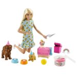 Barbie Doll And Puppy Party Playset (Blonde)