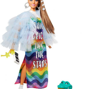 Barbie Ekstra Rainbow Dress Dukke