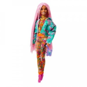 Barbie Extra Doll - Pink Braids