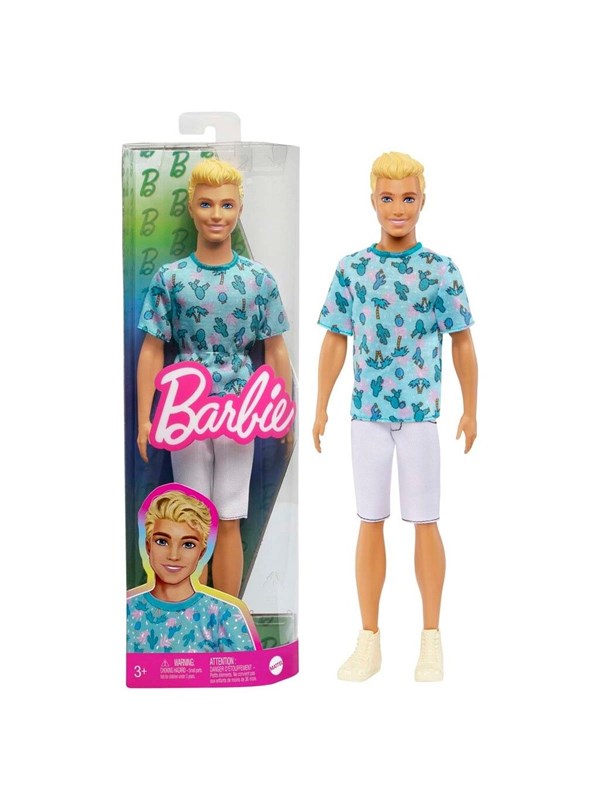 Barbie Fashionista Ken Blue Shirt