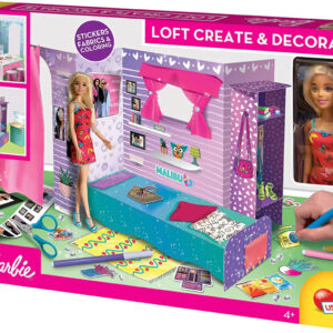 Barbie Legetøj - Loft Skab Og Indret Med Dukke