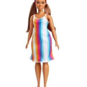 Barbie Loves the Ocean Doll - Rainbow Stripe Dress