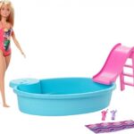 Barbie Pool Og Dukke Legesæt