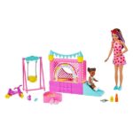 Barbie Skipper Babysitters Inc. Bounce House Playset