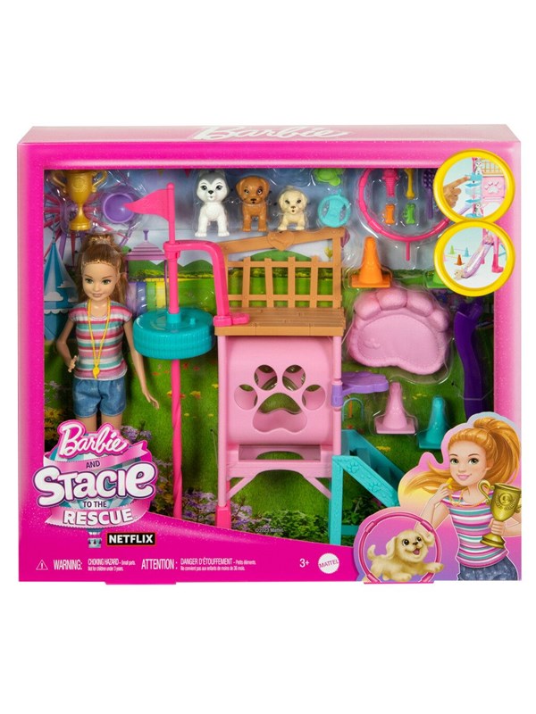 Barbie Stacie Puppy Playground Playset