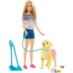 Barbie WALK &POTTY PUP DWJ68