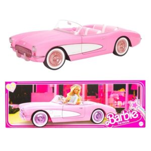 Barbie the Movie Collectible Car Pink Corvette Convertible