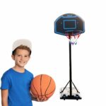 Basketballkurv på stander Ø 34 cm.