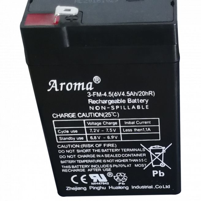 Batteri til elbil 6V/4AH - 805-766