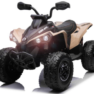 Can-Am Maverick EL ATV 12V (Remote, 4xMotor, Lædersæde, Gummihj.)