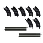 Carrera Digital 143 Single-Lane Bends / Straight section Extension Set