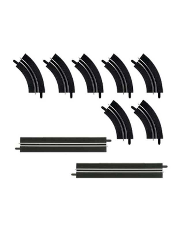 Carrera Digital 143 Single-Lane Bends / Straight section Extension Set