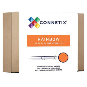 Connetix Kugler - 12-pak - Rainbow