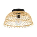 EGLO Ausnby Loft E27 Ø370 Natur - Loftlampe - 43831