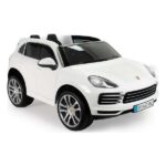 El-bil til børn Injusa Porsche Cayenne 12V Hvid (134 x 81,5 x 58 cm)