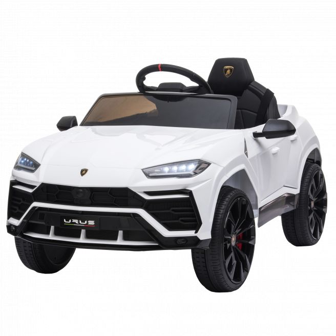 Elbil Lamborghini Urus licens NORDIC PLAY Speed 12V hvid - 805-777