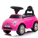 Fiat 500 pink gåbil med musik