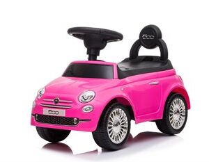 Fiat 500 pink gåbil med musik