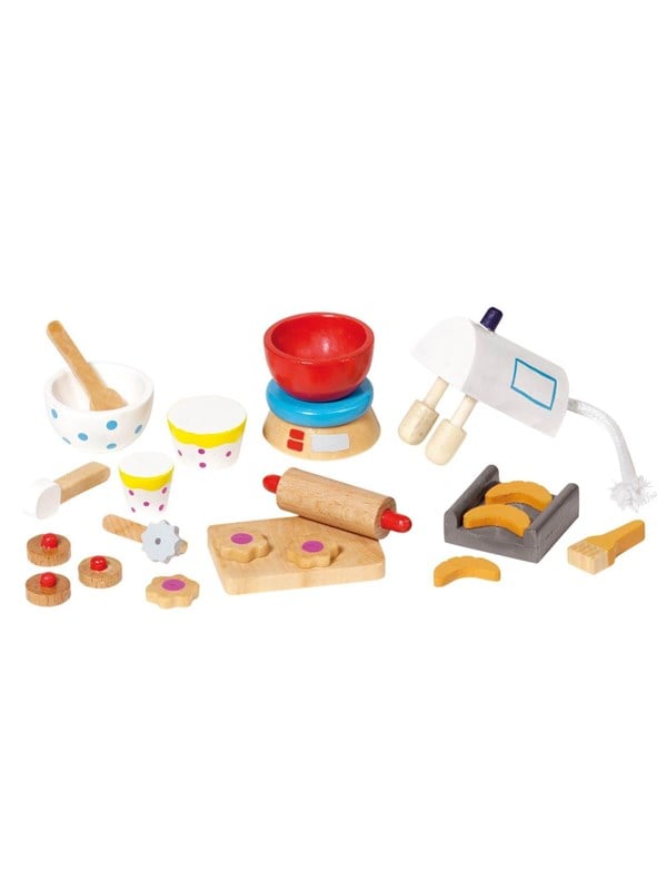 Goki Dollhouse Baking Set 22pcs.